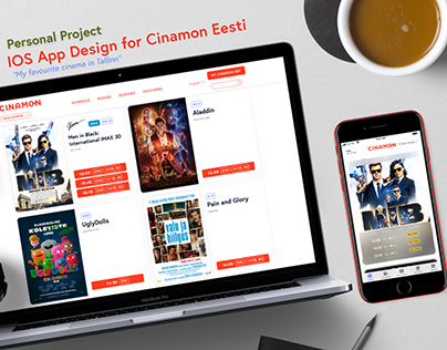 UI Design - Cinema App