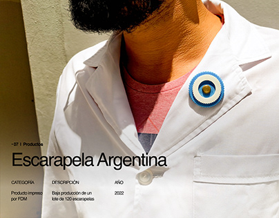 Diseño y fabricación de Escarapela Argentina
