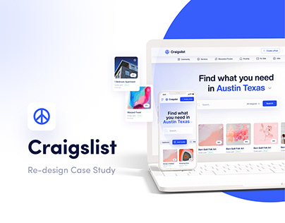 Craigslist Redesign Case Study Concept