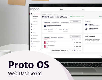Proto OS Web Dashboard