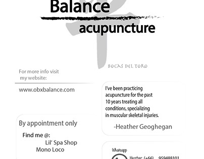 Balance Acupuncture Flyer