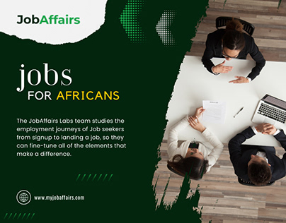 Jobs for Africans in the UK