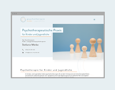 Psychotherapy practice - Website