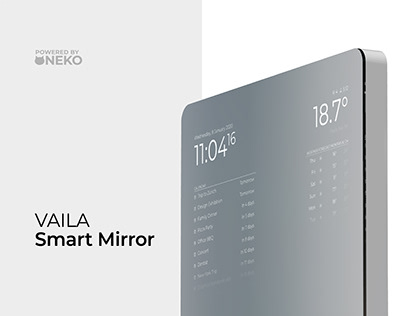 VAILA Smart Mirror (ID & UI/UX)