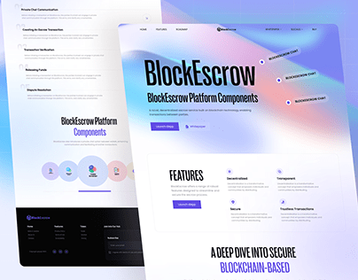 Crypto Blockchain Website Design