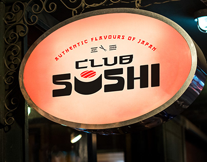 Club Sushi | A Japanese Bar Logo