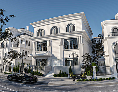 white villa
