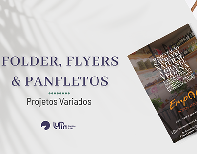 Folder, Flyers & Panfletos | Projetos Variados
