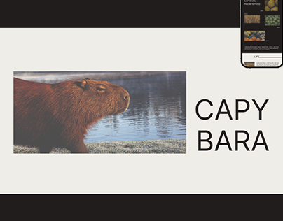 Landing Page About Capibars