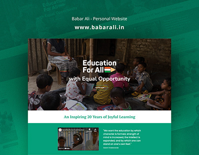 Babar Ali Website Design