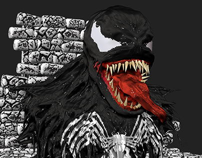 Venom Bust