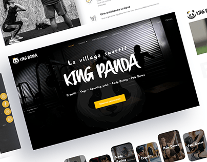 King Panda CrossFit - Website