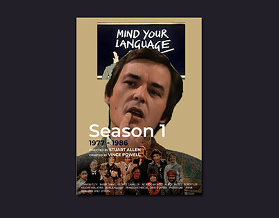 Mind Your Language TV SHOW - Poster Design