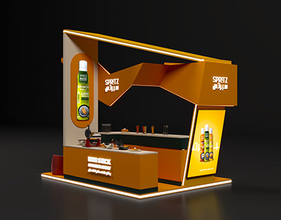 Spritz ( 1st Option ) - 4x3 Exhibition Booth.