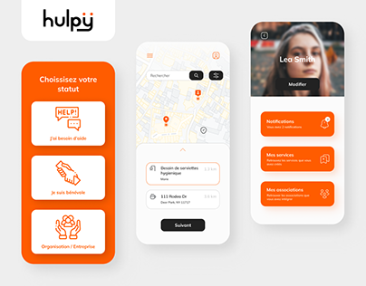 Hulpy - Application