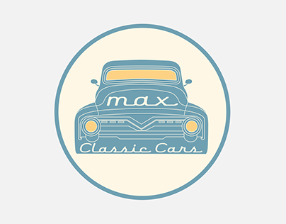 Max Classic Cars. Logo
