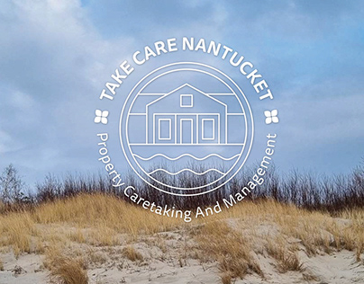 Visual identity and logo for Take Care Nantucket
