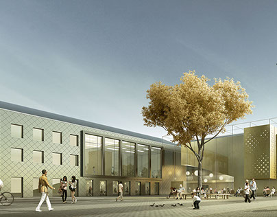 Visualisierung Kulturzentrum // PASD Architekten