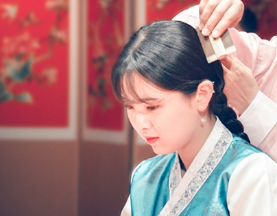 Coming-of-age ceremony in the korean style