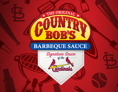 Country Bob's BBQ Sauce Packaging and Social