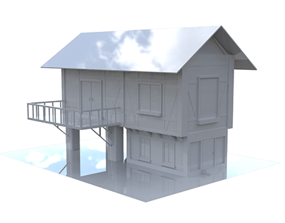 Medieval House Model
