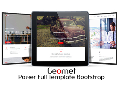 GEOMET BOOTSTRAP TEMPLATE