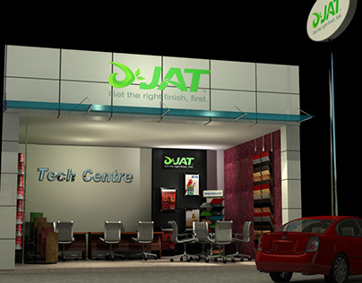 3D Shop Branding for Jat Holdings