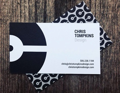 Chris Tompkins Design Business Cards