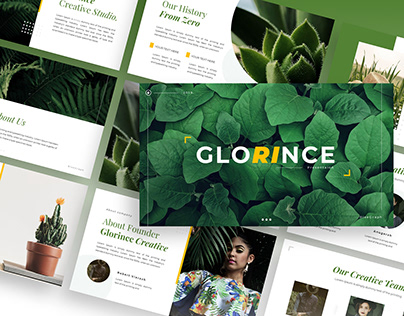 Glorince - Creative Multipurpose Google Slides Template