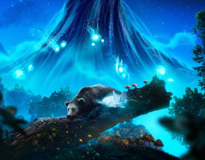 Ori and the Blind Forest (Matte Painting)