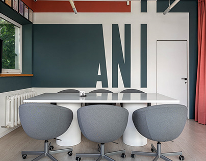 Офис дизайн-студии A.N.I.Design