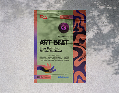 Art Beat Poster Design