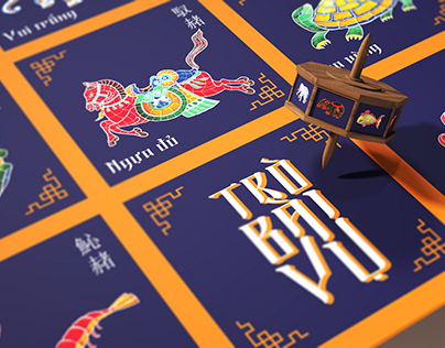 Trò Bài Vụ - Hue's Traditional Boardgame