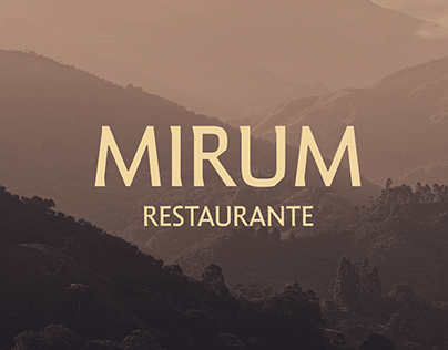 Mirum Restaurante | Branding