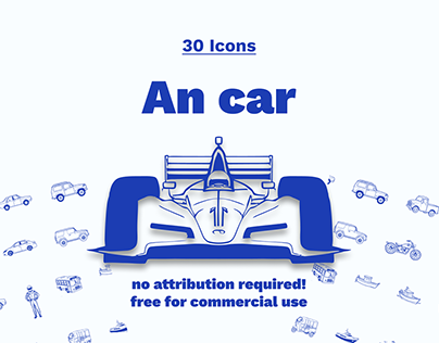Cars and Transportation Icons
