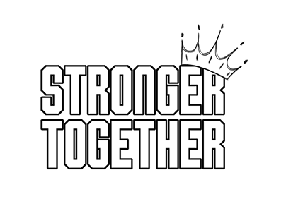 Stronger Together - Washable Backdrop