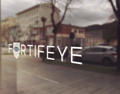 Logo design & branding visualisation for 'Fortifeye'