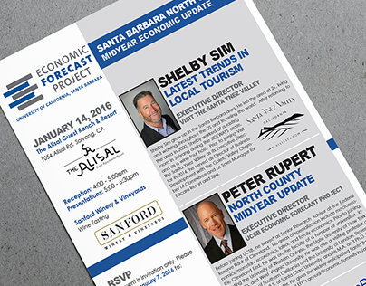 UCSB Economic Forecast Project Event Flyer