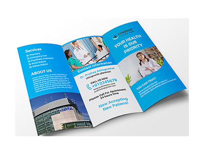 Medical Tri-fold Brochure Design
