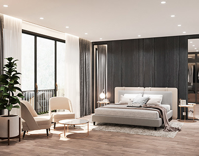 luxury master bedroom
