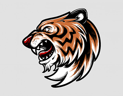 tiger-angry-head-logo