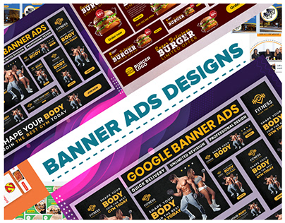 Ads banner design for google, web or social media post