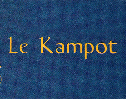 Painted signs and visual identity for Le Kampot