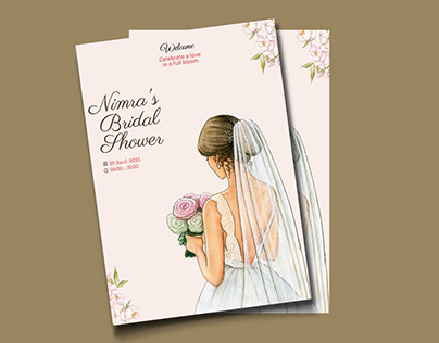 bridal shower invitation design