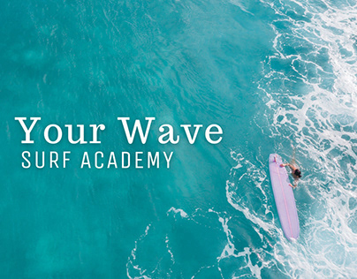 Project thumbnail - Web design. Surf Academy