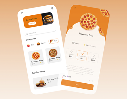 Food app Design