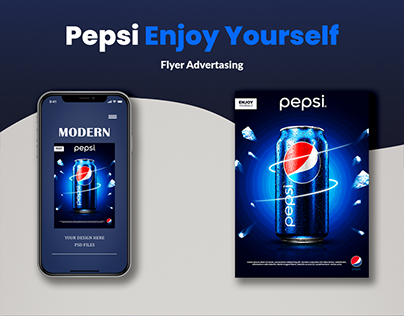 Flyer Advertasing - Pepsi Enjoy Yourself