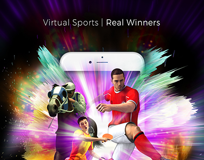 Magazine Ad Promoting Mobile Virtual Sports