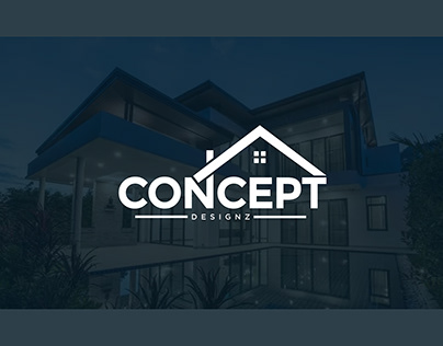 Real Estate Modern Construction Logo & Branding Design.