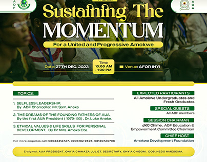 Symposium Event Flyer